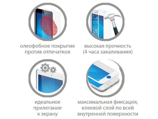 Стекло DF для Oppo A58 (4G) oColor-34 (black)